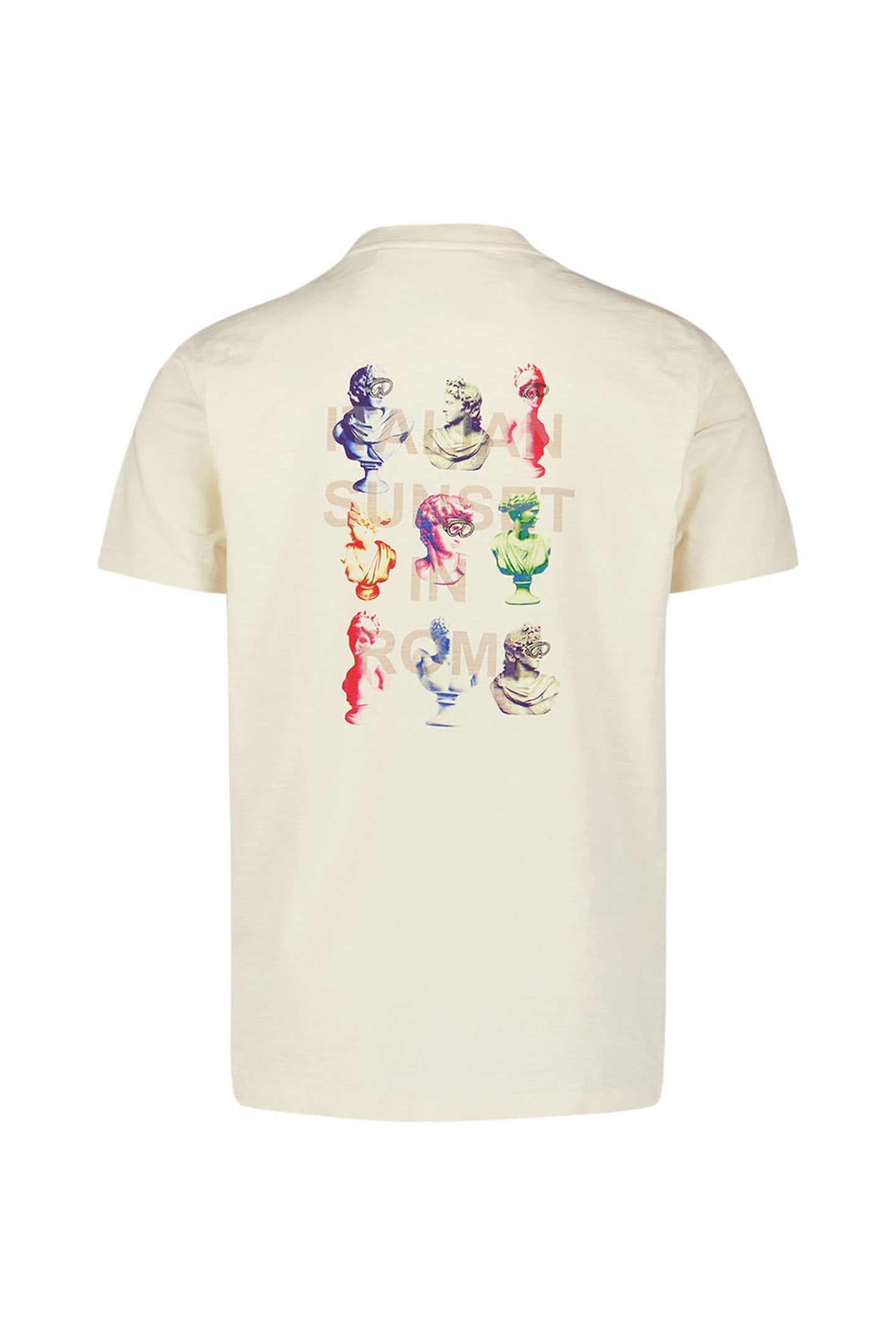 T-SHIRT CREWNECK SLUB PLACED PRINTS OFFWHITE 6