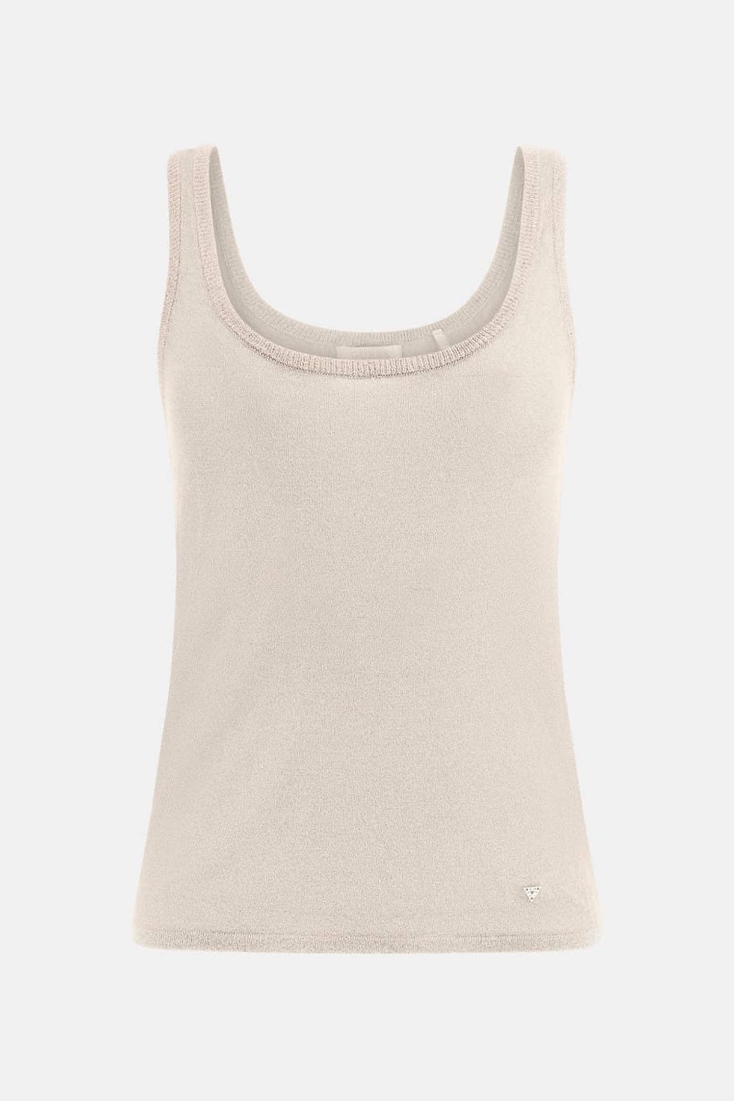 GUESS ECO NELLIE TANK TOP SWTR SILVER LUREX 2