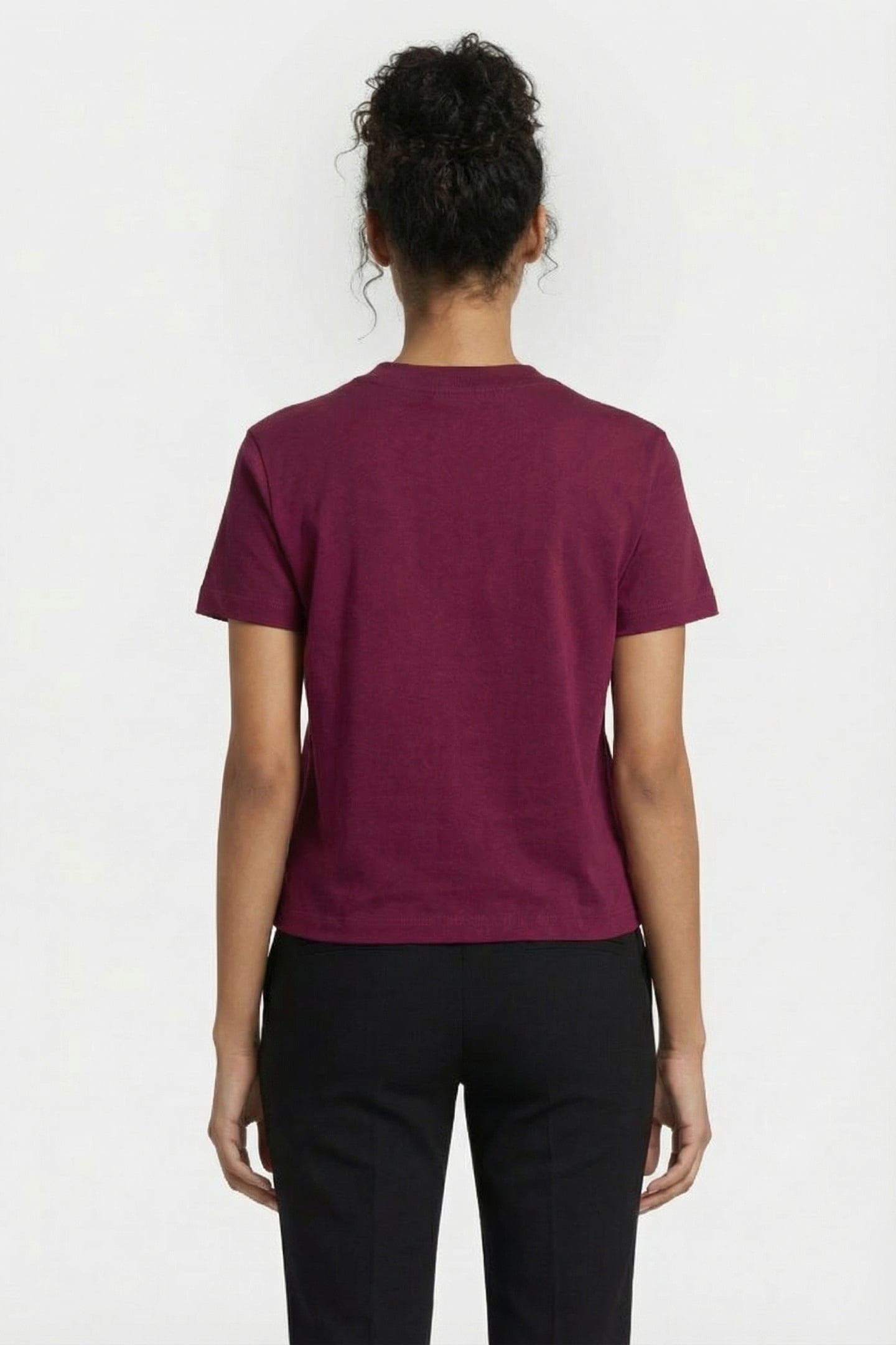 SS CLASSIC MONOLOGO TEE BERRY GLAZE 2