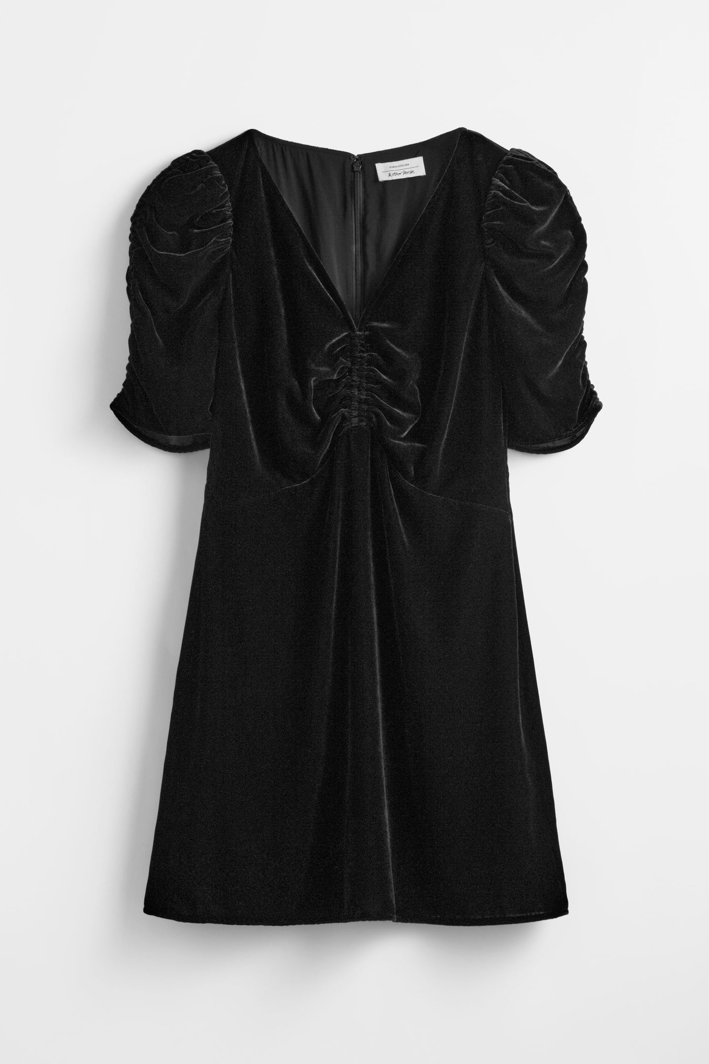 ELIE VELVET DRESS PARTY BLACK 3