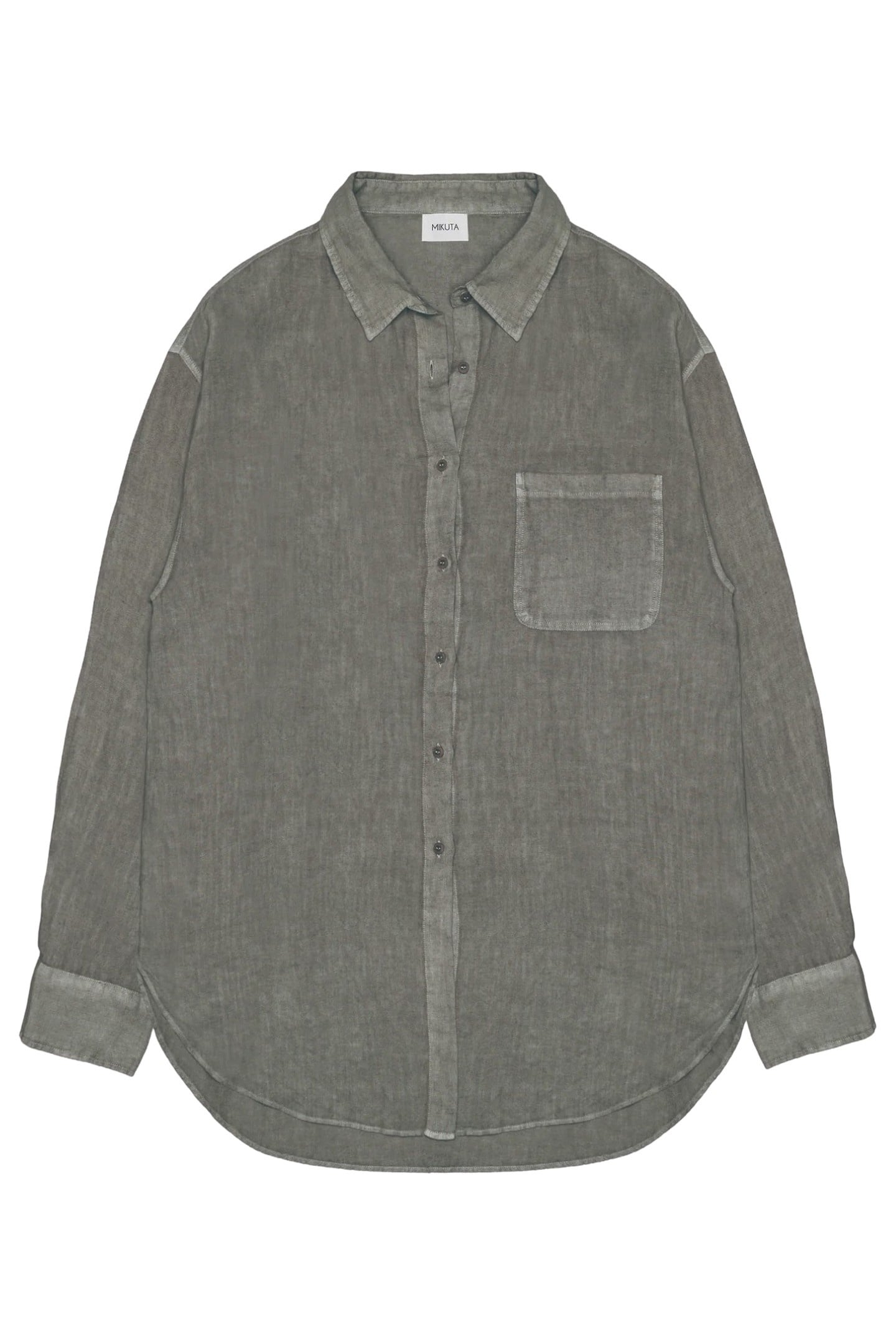 THE KHAKI LINEN SHIRT KHAKI 3