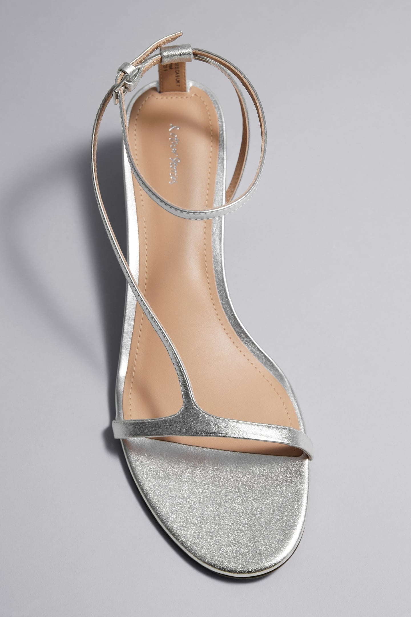 SANDA BLOCK HEEL SANDALETTE SILVER 3