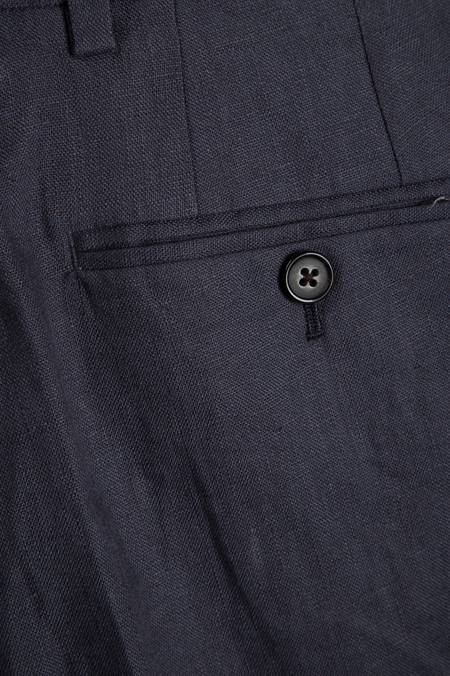 LINEN SHORT AIRFORCE BLUE 4