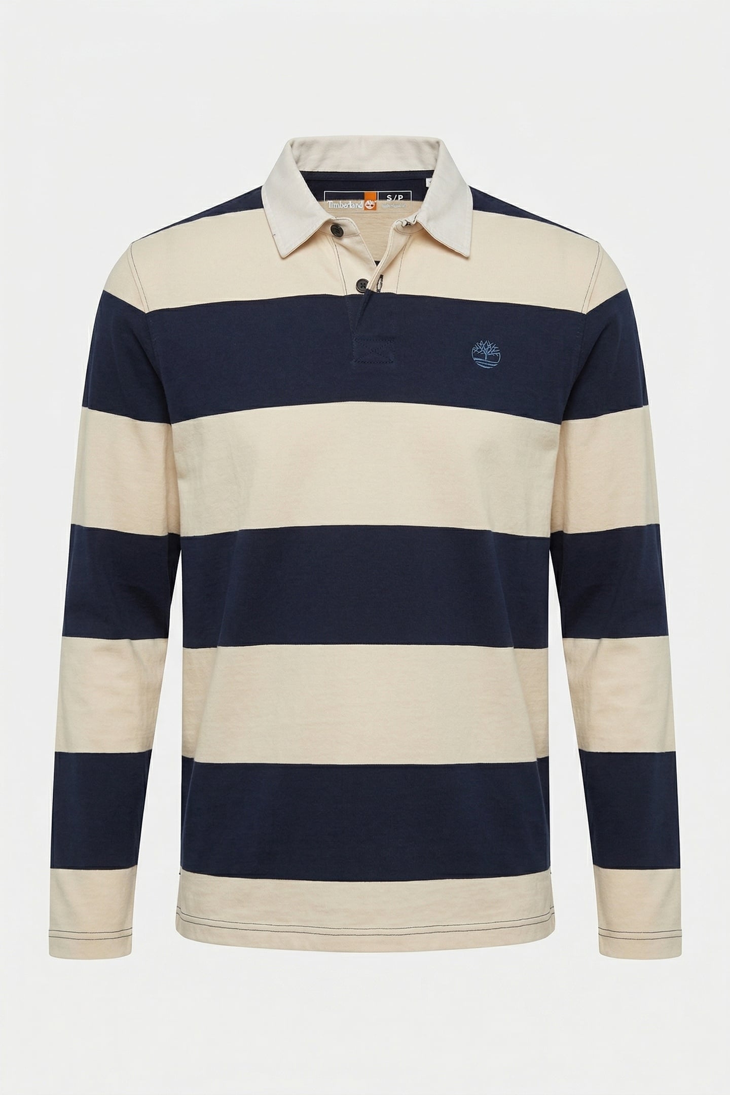 RUGBY LONG SLEEVE POLO DARK SAPPHIRE-ANGORA 3