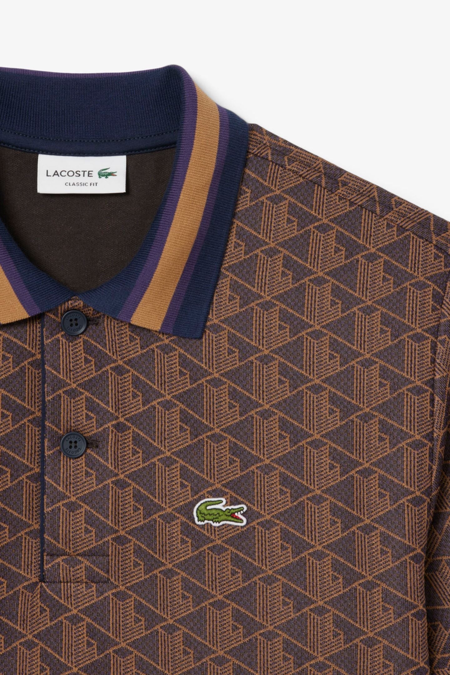 SHORT SLEEVE POLO VELVET/DATE BROWN 5