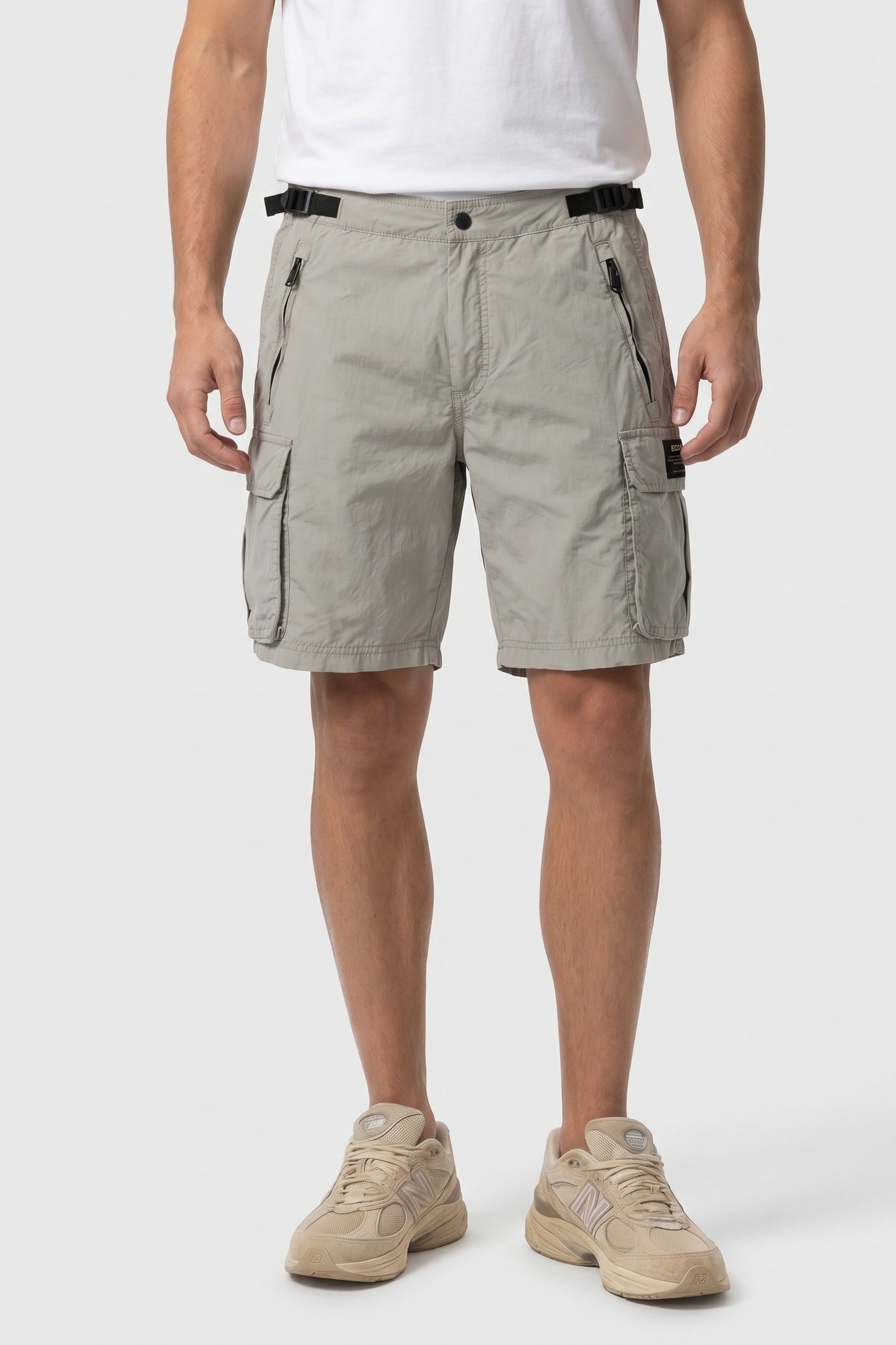 ALISTEALF CARGO SHORTS KHAKI 1