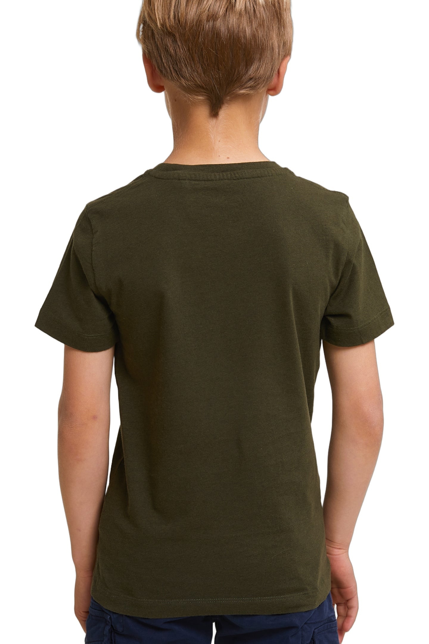 NORMAL FIT BASIC T-SHIRT SHORT SLEEVES FOREST MIX 4