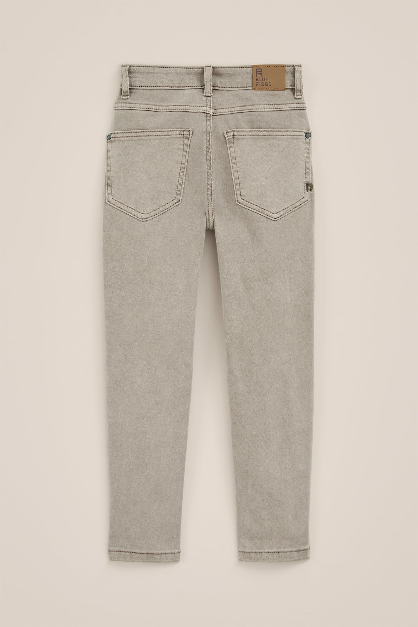 5-POCKET MID WAIST LIGHT BROWN 4