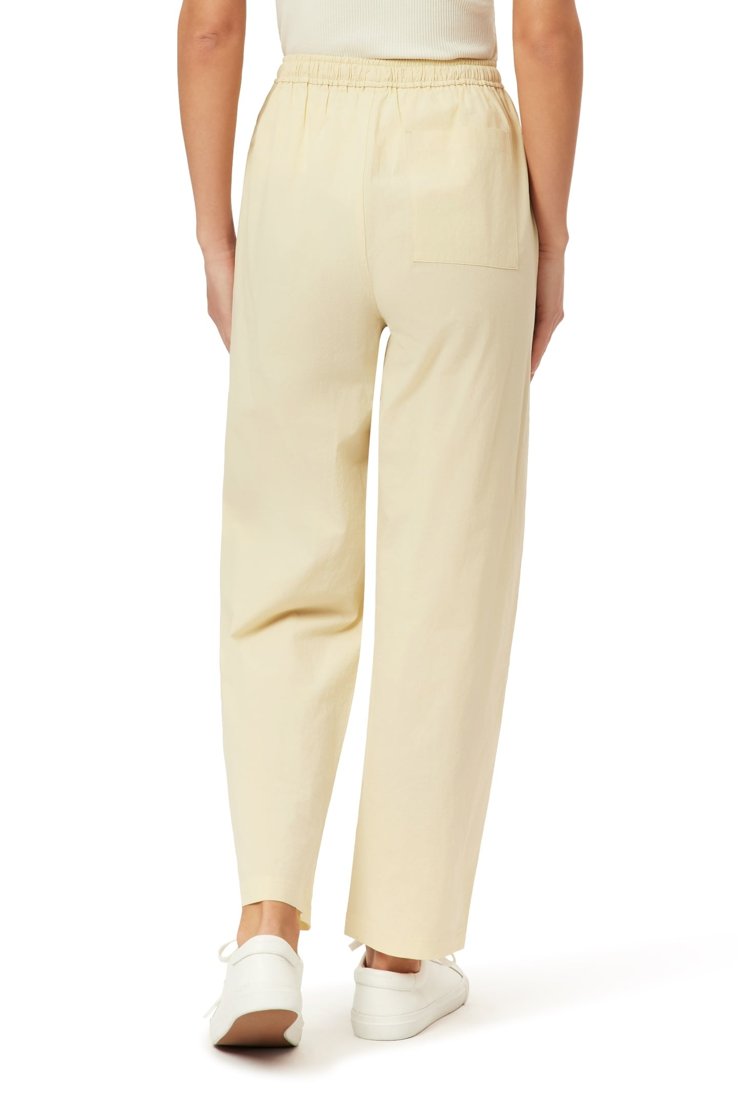 BARREL LEG PANTS CHINO GREEN 5