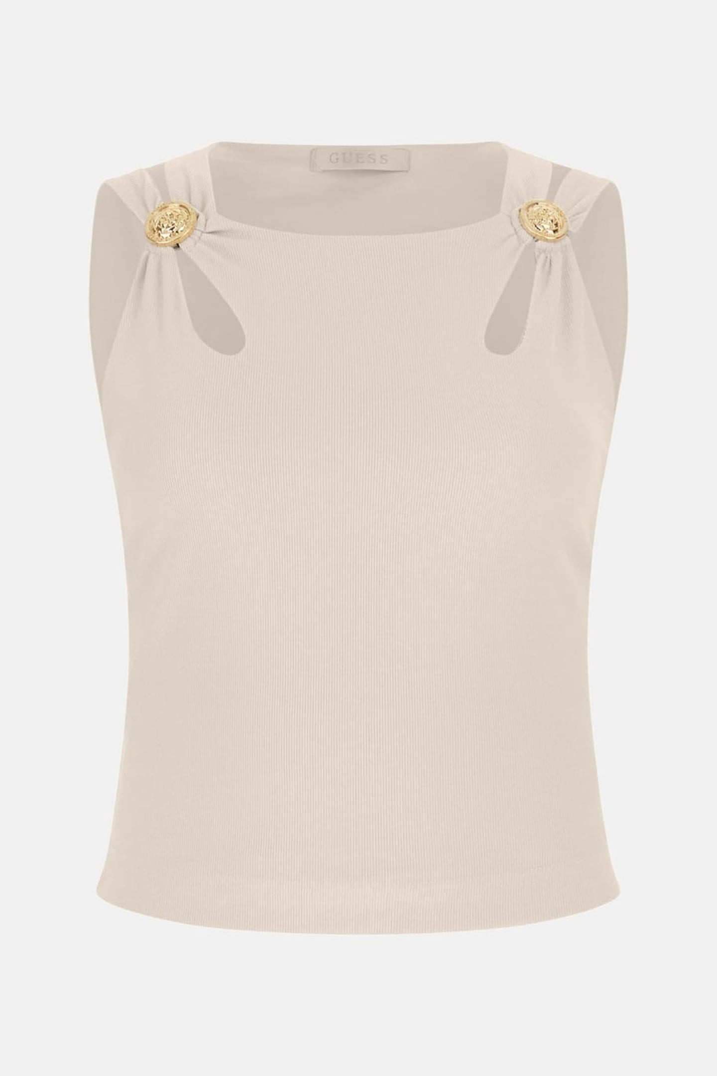 GUESS ECO ZAMA CUT OUT DETAILS PEARL OYSTER 2