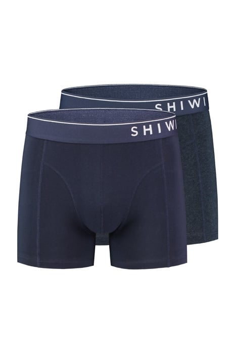 MEN BOXERSHORT SOLID DARK NAVY 1