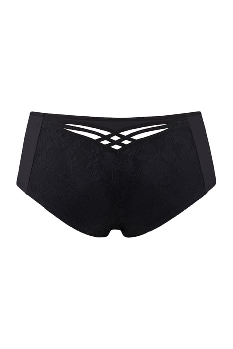 DAME DE PARIS BLACK LACE BOW BRAZILIAN SHORTS 4