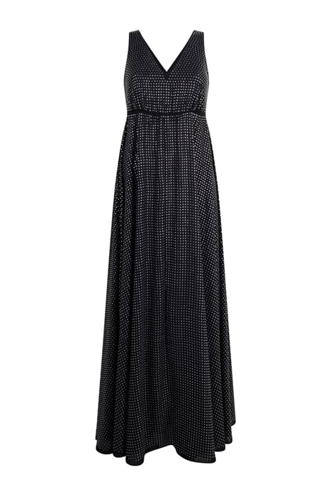 FREEZER ABITO GEORGETTE FULL S BLACK/CRYSTAL 7