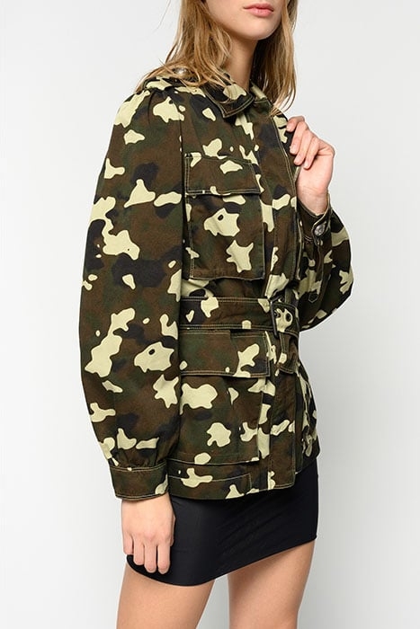 SHREK FIELD JACKET DRILL ST. C MULTICOLOUR: GREEN/BROWN 3