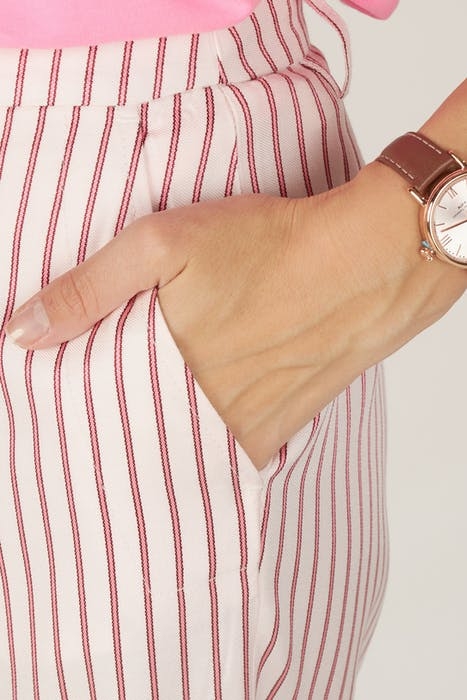 WIDE PANT BIG BACK PKT PINK 2