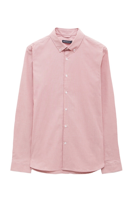 FORMAL MICRO CHECK OXFORD SHIRT SALSA RED MICRO CHCK 1