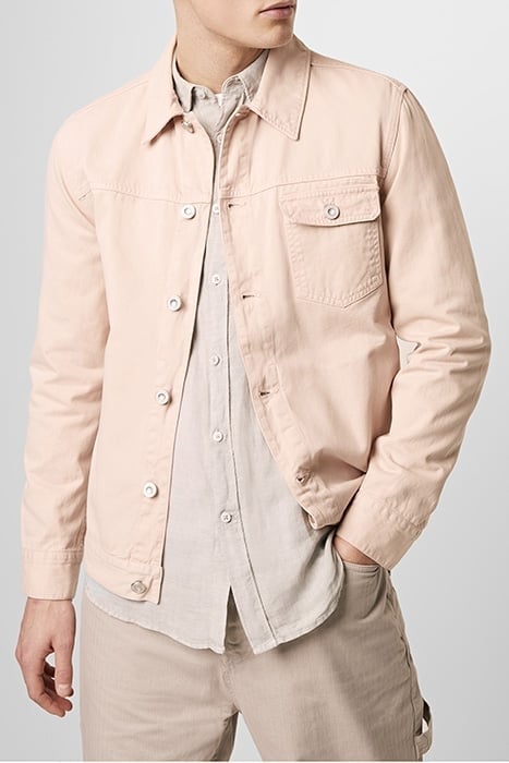 INTER PEACH DRILL JACKET SHADOW PINK 1