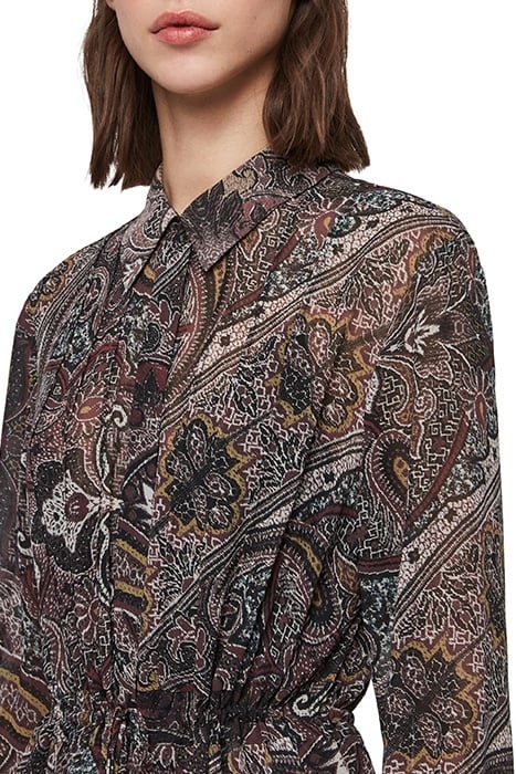 LIZZY SCARF DRESS PURPLE 2