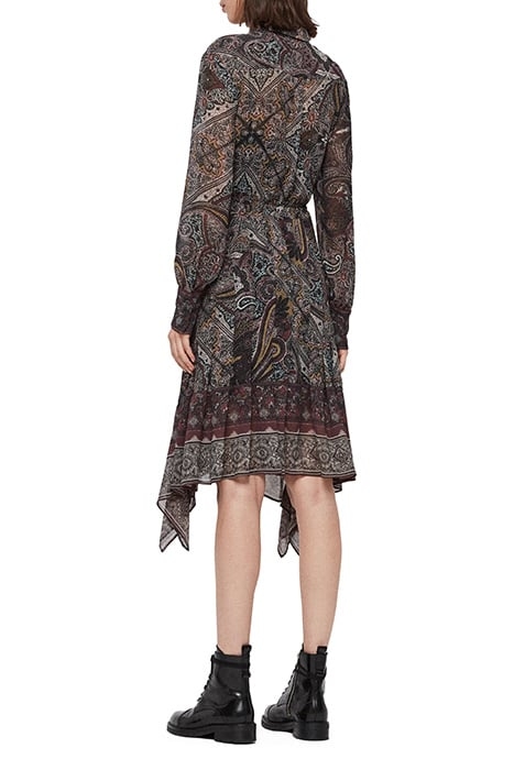 LIZZY SCARF DRESS PURPLE 5