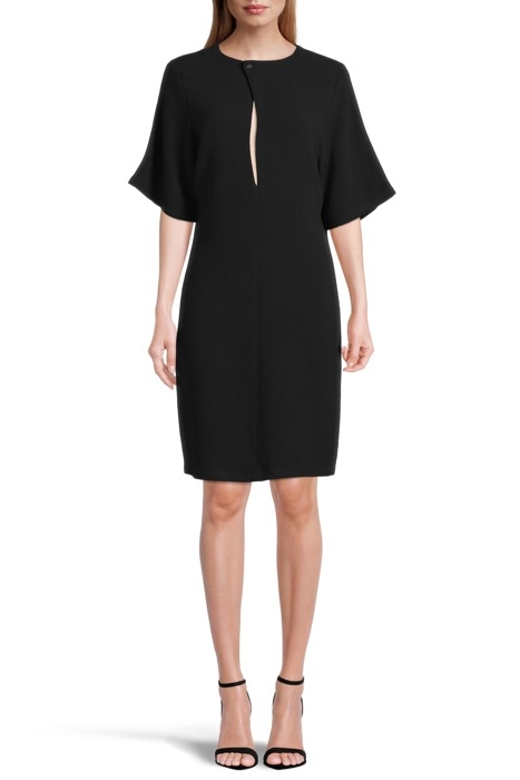 MARINA WOOL DRESS BLACK 1
