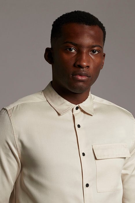 BLACK EAGLE POCKET SHIRT BLEACHED SAND 4