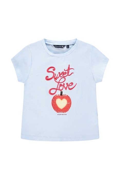 BASIC CREWNECK T-S SS PINK 1