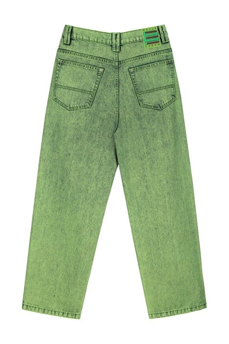 GREEN DENIM HOSNI PANTS 6
