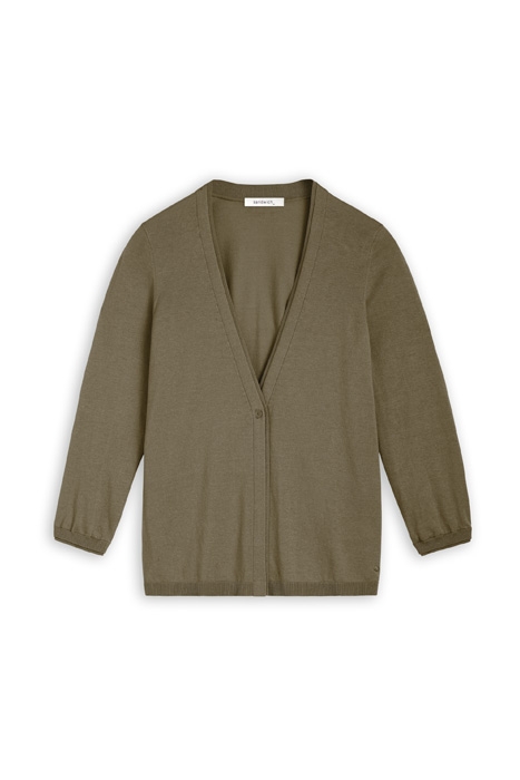 CARDIGAN LONG SLEEVES SPRING OLIVE 1