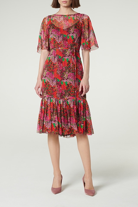 BOE MIDI DRESS PRI-MULTICOLOR 1