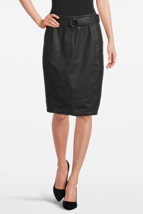 SKIRT WOVEN BUSINESS MEDIUM BLACK 2