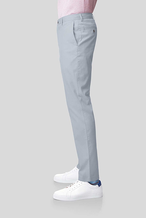 LIGHT BLUE EXTRA SLIM FIT FINE STRIPE TROUSER 3