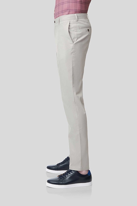 LIGHT GREY EXTRA SLIM FIT FINE STRIPE TROUSER 3