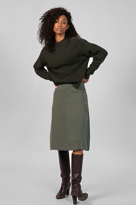 SKIRT SASHA DRIED THYME 2