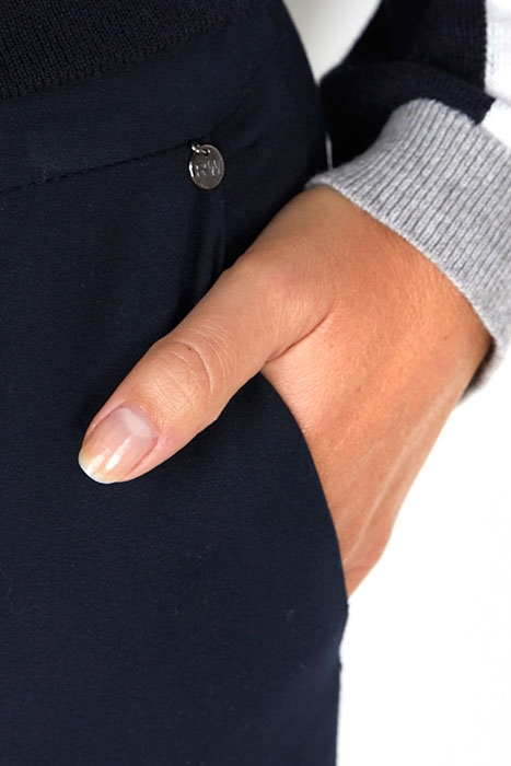 FITTED PANT ELASTIC FOOT END BLUE 4