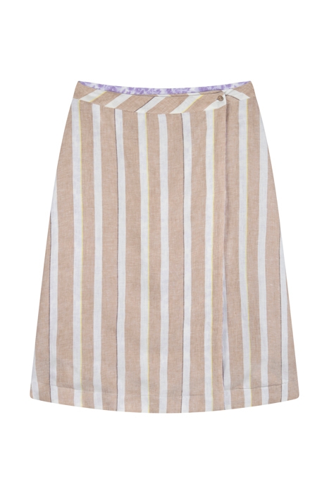 BELLA REVERSIBLE WRAP SKIRT PURPLE 1