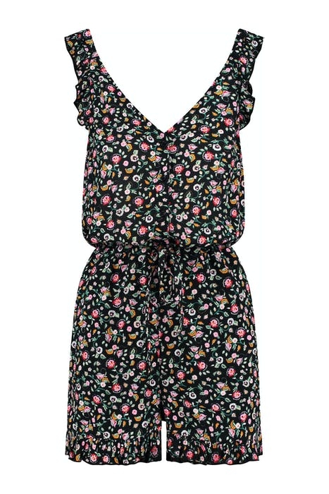 ARUBA RUFFLE JUMPSUIT BLACK 4