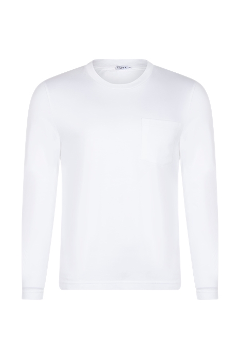 M. HEAVY SINGLE JERSEY LONGSLE WHITE 1