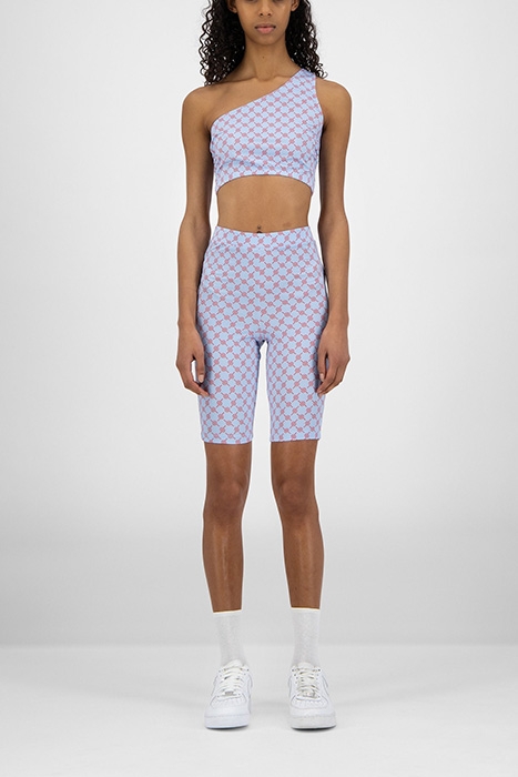 BLUE RED MONOGRAM KEYONNA TOP 4