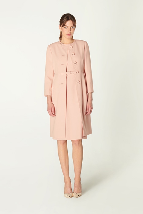 GEORGIA SINGLE BREASTED COAT NUDE 1