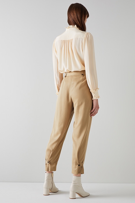 AMY WIDE-LEG & FLARED JEANS CAMEL 2