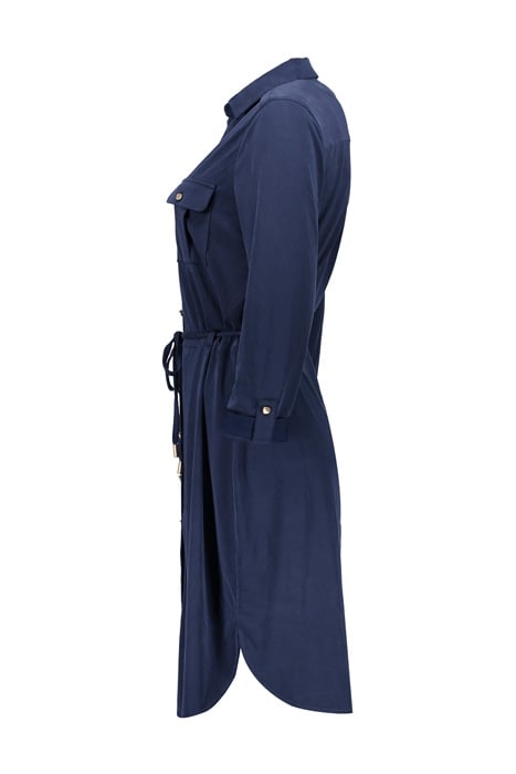 DRESS BUTTON CLOSURE, STRAP&POCKETS NAVY 3