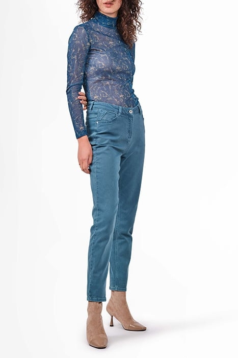 T-SHIRT LONG SLEEVES 21101944 DEEP LAGOON 3