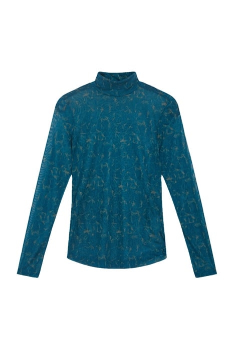 T-SHIRT LONG SLEEVES 21101944 DEEP LAGOON 2