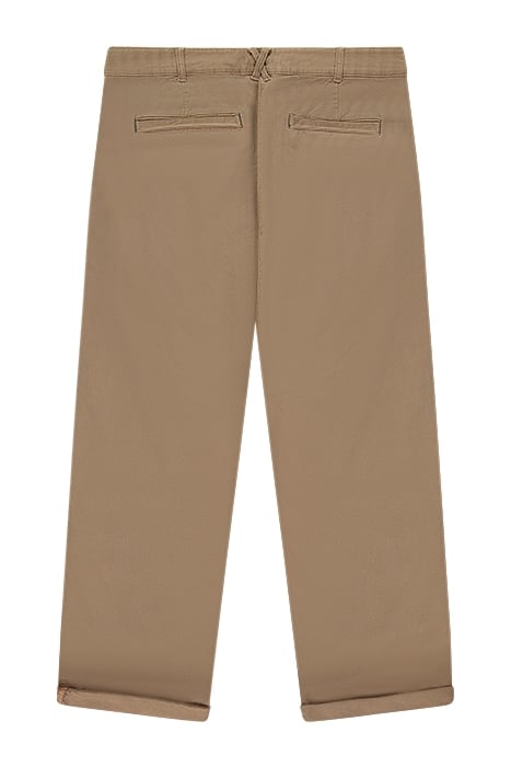 TWISTER ORGANIC CHINO TROUSERS DARK NATURAL 2