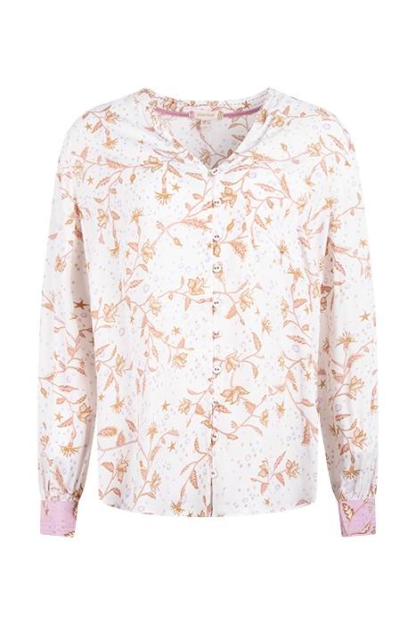 KATE SHIRT IVORY PRINT 1