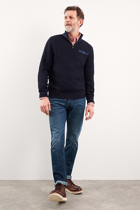 HARWOOD STRAIGHT JEAN MID DENIM 2