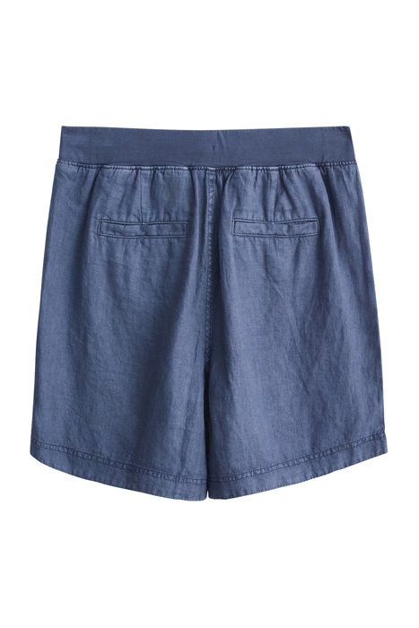 EFFIE LINEN SHORTS BLUE 7