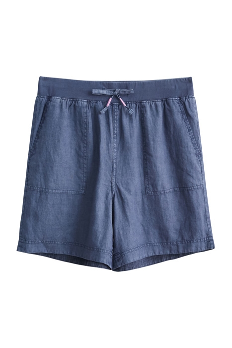 EFFIE LINEN SHORTS BLUE 1