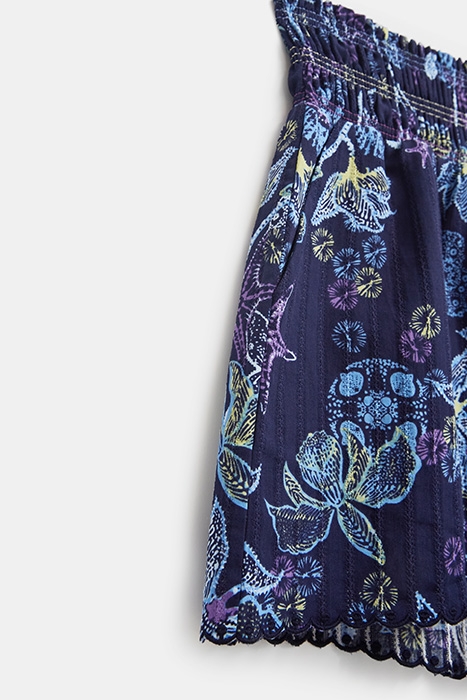 SKYE SCALLOP SHORT NAVY MULTI 5