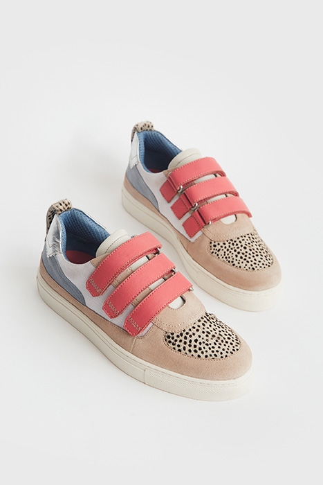 HOLLY VELCRO TRAINER WHITE 2